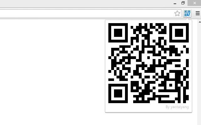 二维码QRcode  from Chrome web store to be run with OffiDocs Chromium online