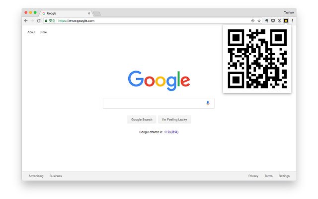 QRCoder  from Chrome web store to be run with OffiDocs Chromium online