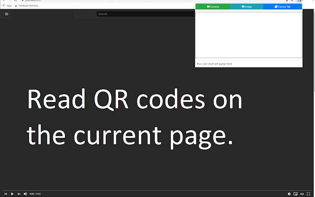 Pembaca Kode QR untuk Google Chrome™ dari toko web Chrome untuk dijalankan dengan OffiDocs Chromium online