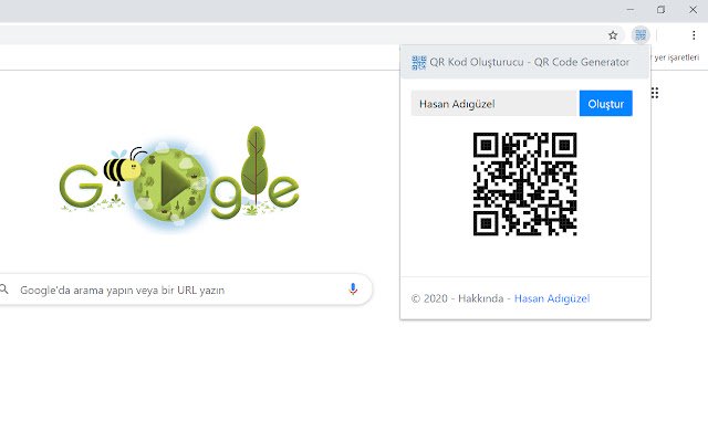 QR Kod Oluşturucu  from Chrome web store to be run with OffiDocs Chromium online