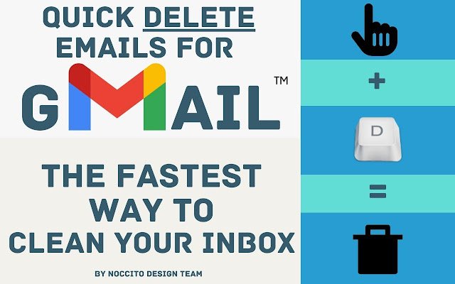 Quick Delete for Gmail  from Chrome web store to be run with OffiDocs Chromium online