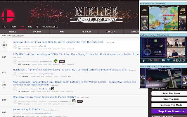 Quick Melee Twitch aus dem Chrome Web Store zur Ausführung mit OffiDocs Chromium online