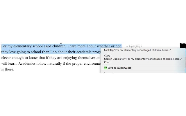 Quick Quotes  from Chrome web store to be run with OffiDocs Chromium online