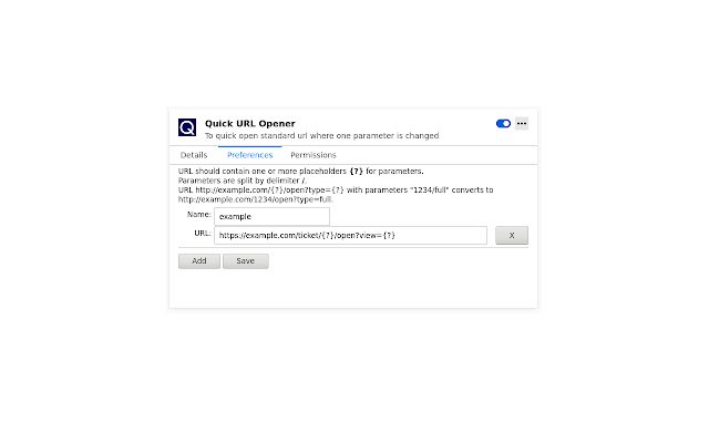 Quick URL Opener  from Chrome web store to be run with OffiDocs Chromium online