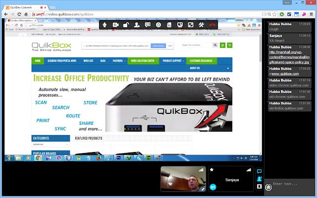 OffiDocs Chromium ile çevrimiçi olarak çalıştırılacak Chrome web mağazasından QuikBox Desktop Streamer