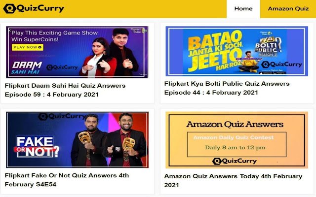 Quizcurry  from Chrome web store to be run with OffiDocs Chromium online