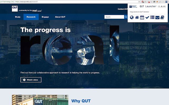 QUT Launcher  from Chrome web store to be run with OffiDocs Chromium online