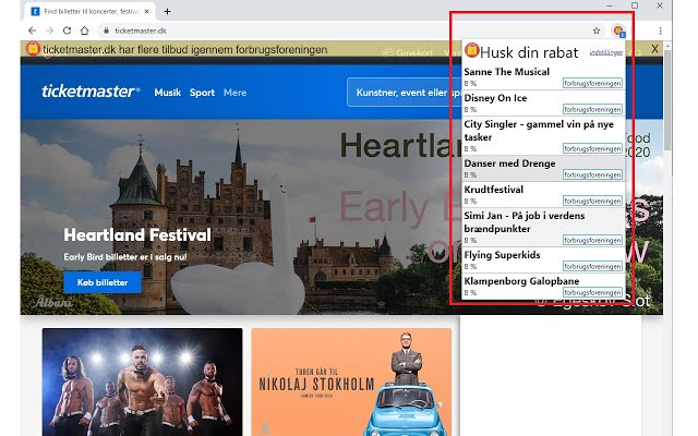 Rabatten  from Chrome web store to be run with OffiDocs Chromium online