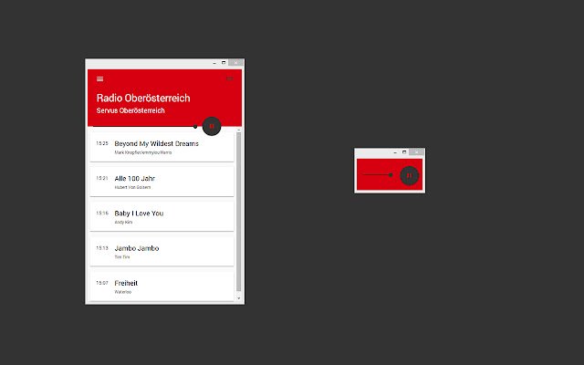 Radio Oberösterreich  from Chrome web store to be run with OffiDocs Chromium online