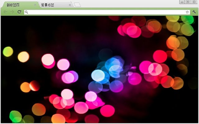 Rainbokeh  from Chrome web store to be run with OffiDocs Chromium online