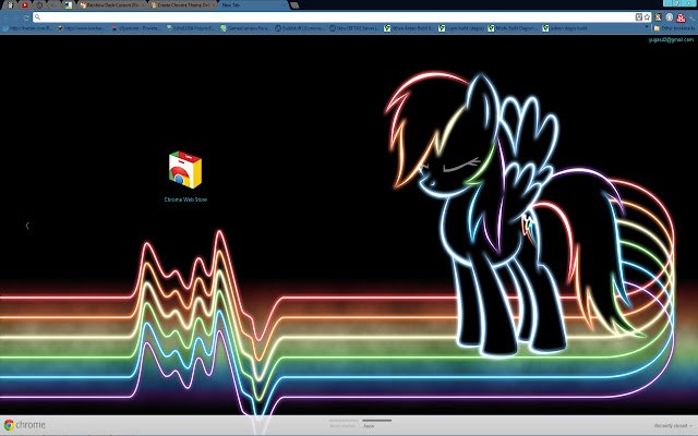 Chrome web mağazasından Rainbow Dash Özel (Revize) OffiDocs Chromium çevrimiçi ile çalıştırılacak