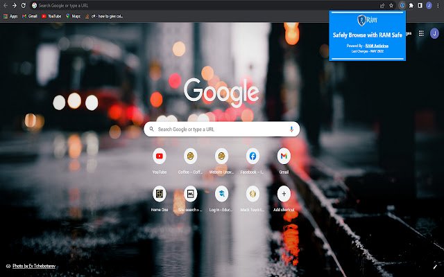 RAM Safe Search  from Chrome web store to be run with OffiDocs Chromium online