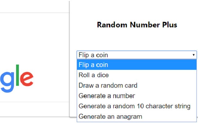 Random Number Plus  from Chrome web store to be run with OffiDocs Chromium online