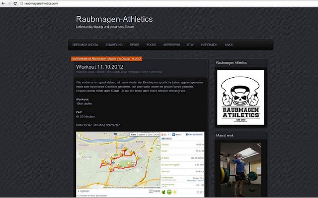 Raubmagen Athletics จาก Chrome เว็บสโตร์จะทำงานด้วย OffiDocs Chromium ทางออนไลน์