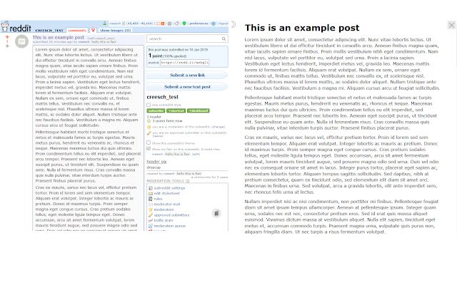 readReddit, Readable text posts on reddit  from Chrome web store to be run with OffiDocs Chromium online