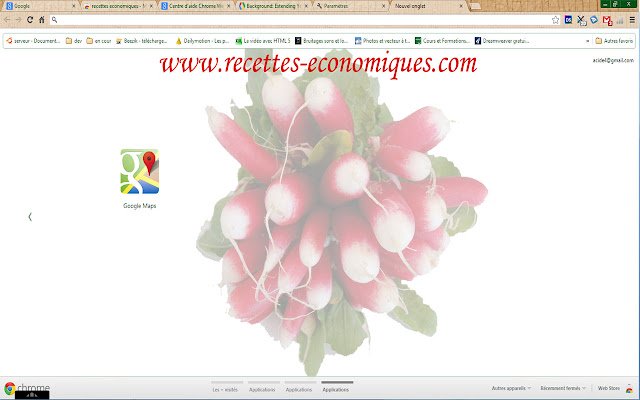 recettes economiques  from Chrome web store to be run with OffiDocs Chromium online