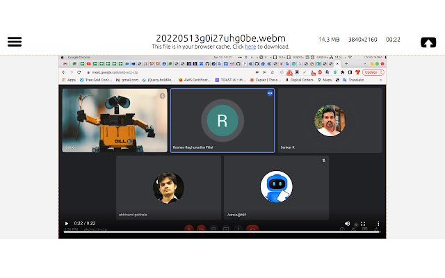 RecordBro  from Chrome web store to be run with OffiDocs Chromium online