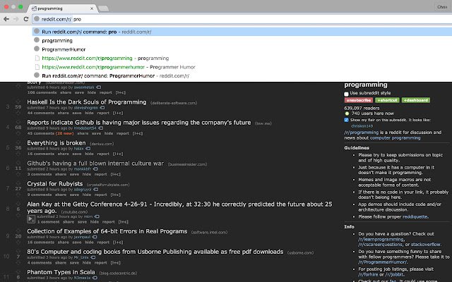 reddit.com/r/ de la boutique en ligne Chrome à exécuter avec OffiDocs Chromium en ligne