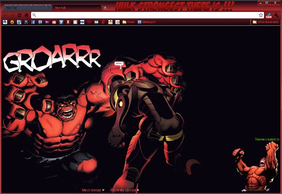 Red Hulk  from Chrome web store to be run with OffiDocs Chromium online