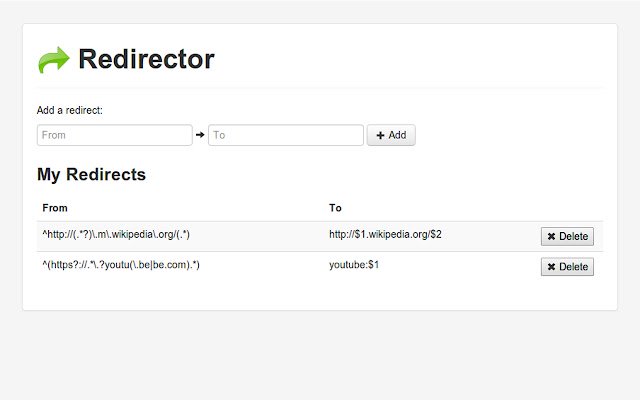 Redirector  from Chrome web store to be run with OffiDocs Chromium online