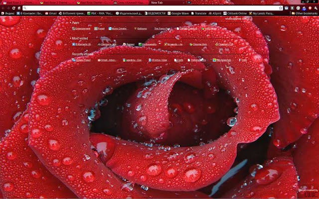 Red Rose 2 Theme  from Chrome web store to be run with OffiDocs Chromium online