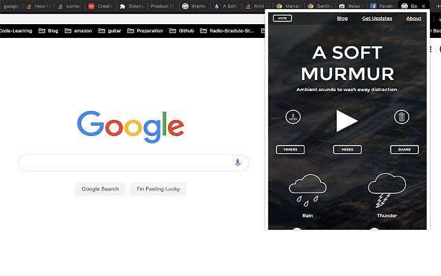 Relax Melody  from Chrome web store to be run with OffiDocs Chromium online