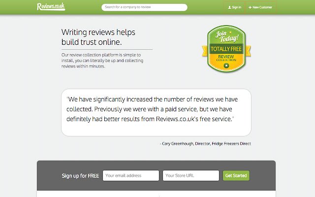 Reviews.co.uk  from Chrome web store to be run with OffiDocs Chromium online