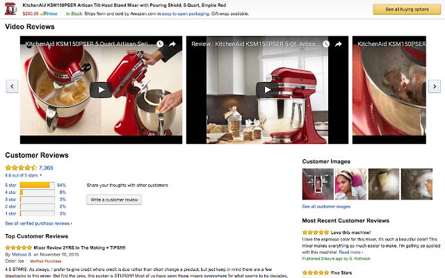 Review Tube Video reviews for Amazon  from Chrome web store to be run with OffiDocs Chromium online