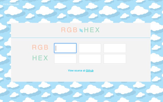 RGB HEX Converter із веб-магазину Chrome для запуску з OffiDocs Chromium онлайн