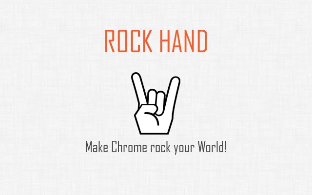 Rock Hand từ cửa hàng Chrome trực tuyến sẽ được chạy bằng OffiDocs Chrome trực tuyến