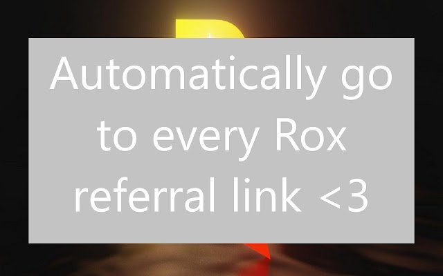 Rox Mandatory Friendship Extension!  from Chrome web store to be run with OffiDocs Chromium online