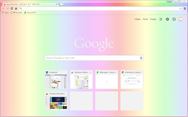 Royal Rainbow  from Chrome web store to be run with OffiDocs Chromium online