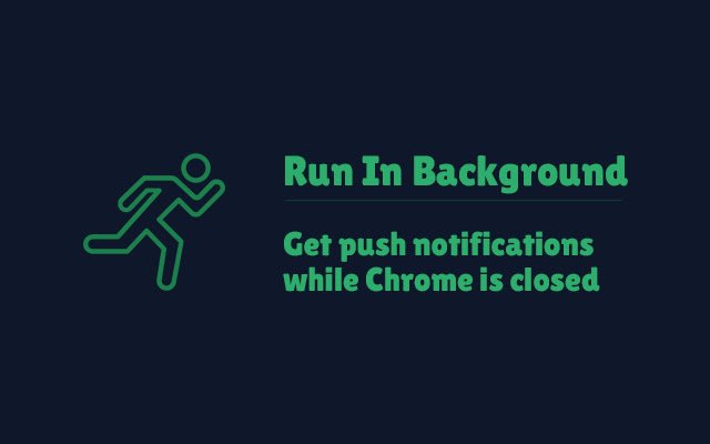 Run In Background  from Chrome web store to be run with OffiDocs Chromium online