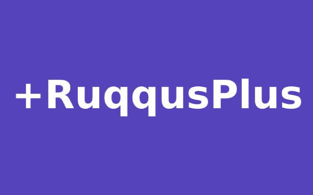 +RuqqusPlus  from Chrome web store to be run with OffiDocs Chromium online