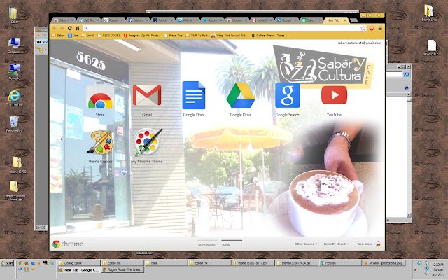 Sabor y Cultura Coffeeshop  from Chrome web store to be run with OffiDocs Chromium online