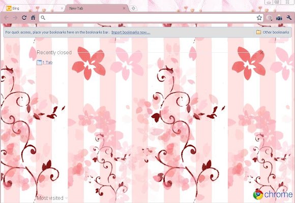 Sakura Theme  from Chrome web store to be run with OffiDocs Chromium online