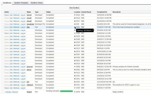 Salesforce Sandbox Version  from Chrome web store to be run with OffiDocs Chromium online