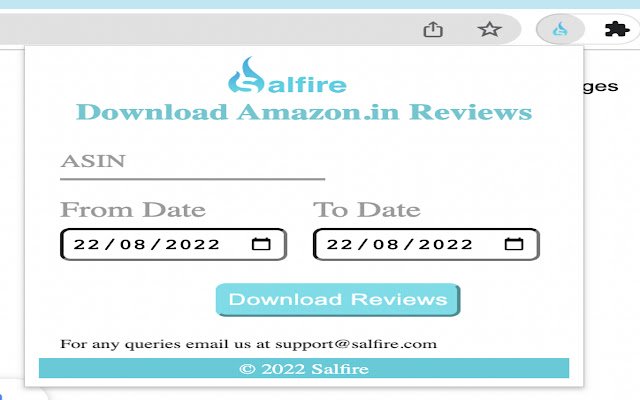 Salfire  from Chrome web store to be run with OffiDocs Chromium online