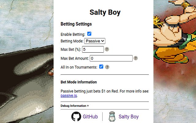 Salty Boy  from Chrome web store to be run with OffiDocs Chromium online