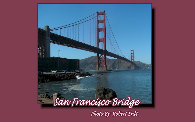 San Francisco Bridge  from Chrome web store to be run with OffiDocs Chromium online