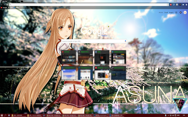 SAO Asuna (1920x1080)  from Chrome web store to be run with OffiDocs Chromium online