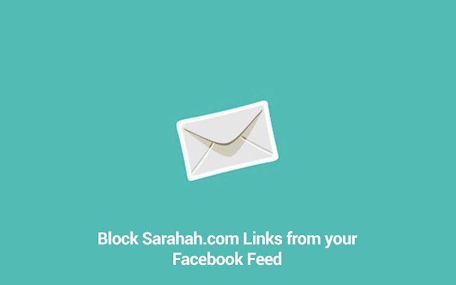 Sarahah Facebook Feed Blocker  from Chrome web store to be run with OffiDocs Chromium online