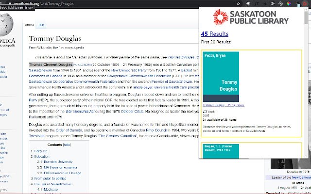 Saskatoon Public Library Search  from Chrome web store to be run with OffiDocs Chromium online