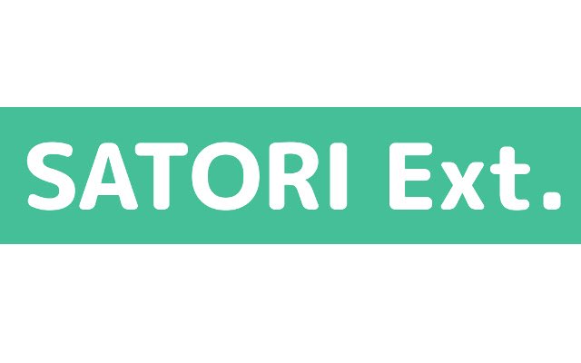 SATORI extension β  from Chrome web store to be run with OffiDocs Chromium online