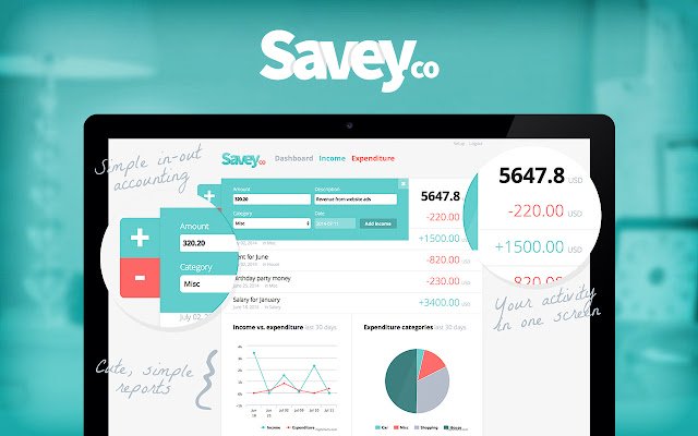 Savey.co  from Chrome web store to be run with OffiDocs Chromium online