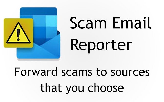 Scam email reporter for outlook  from Chrome web store to be run with OffiDocs Chromium online