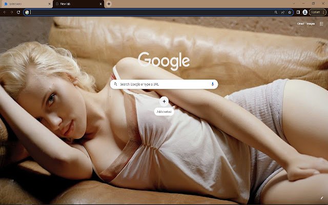 Scarlett Johansson Browser Theme mula sa Chrome web store na tatakbo sa OffiDocs Chromium online