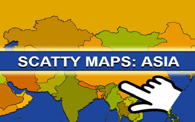 Scatty Maps Asia  from Chrome web store to be run with OffiDocs Chromium online