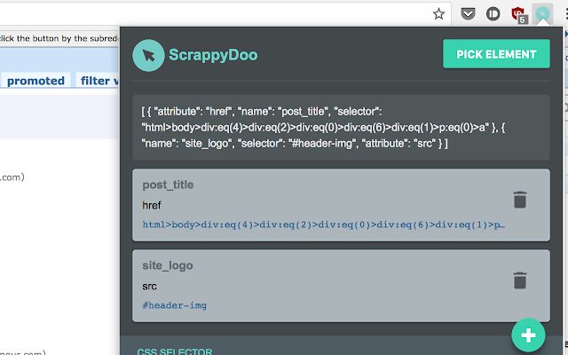 ScrappyDoo  from Chrome web store to be run with OffiDocs Chromium online