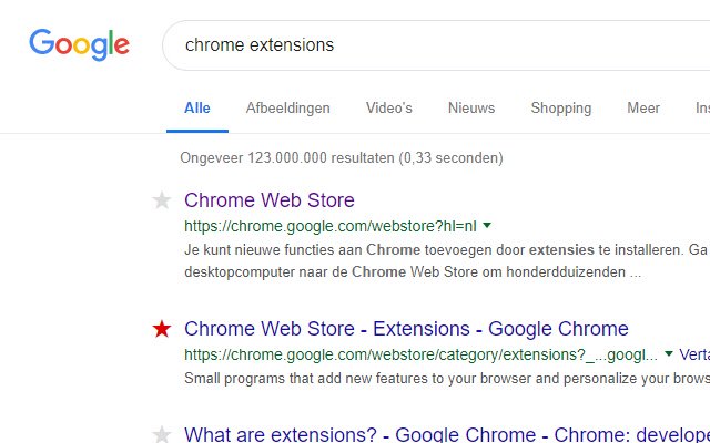 Search engine results marker  from Chrome web store to be run with OffiDocs Chromium online